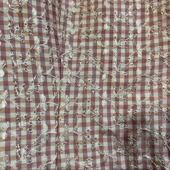 PAULE VASSEUR Silk Pink Eyelet Fabric Barbiecore Barbie core Jacket Blazer 6 38 - Picture 15 of 15